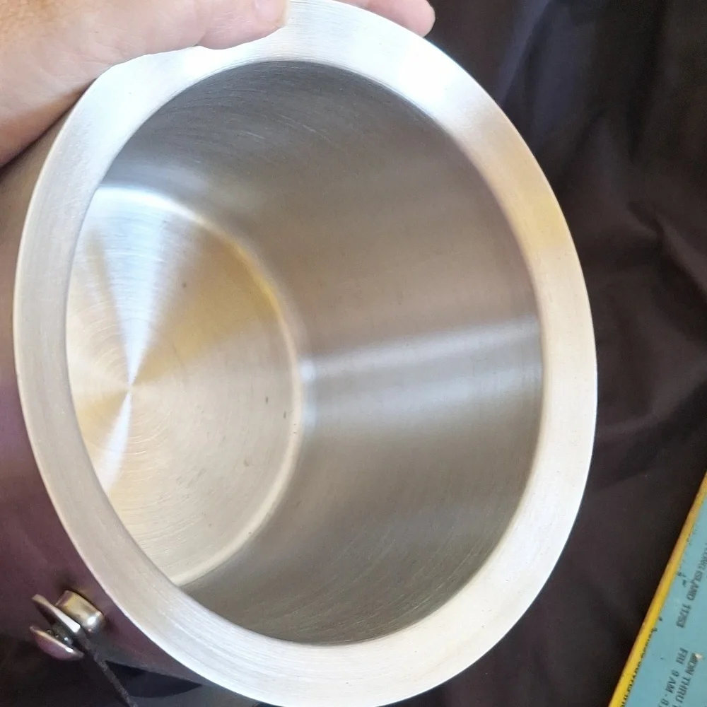 Stainless Steel Ice Bucket with Lid ,Chrome